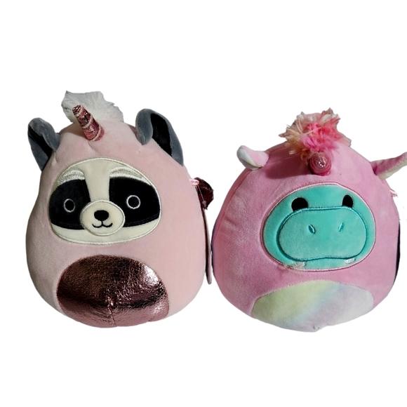 Kellytoy Other - NWT Squishmallows Rocky and Hank in Costumes